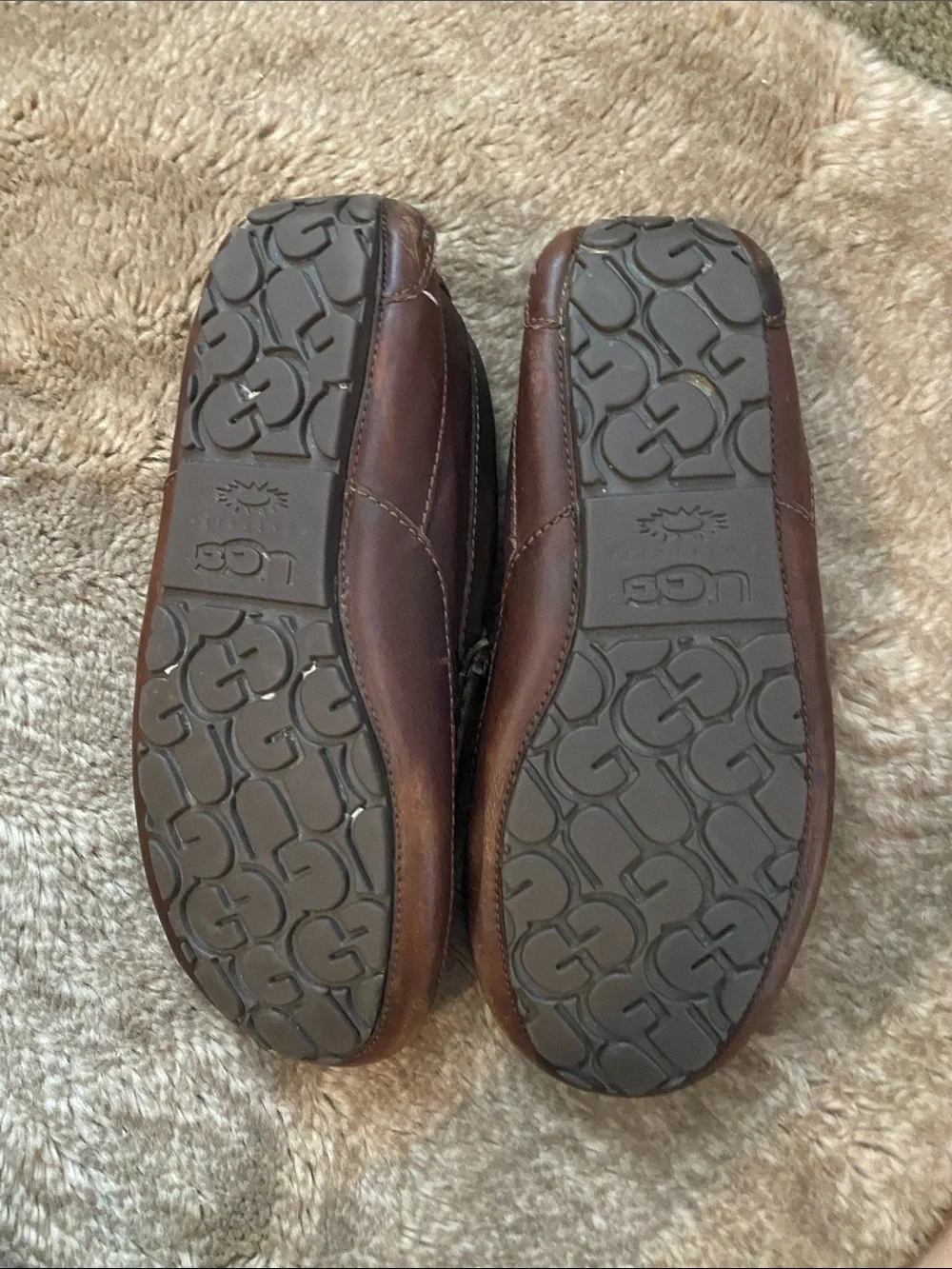 UGG soft leather